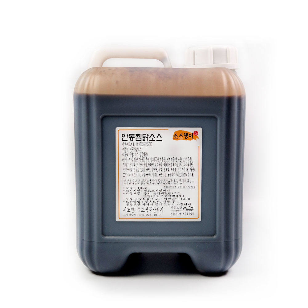 일품찜닭소스 10kg, 직접생산